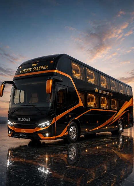 Sleeper Bus on Rent in Delhi Sleeper Bus on Rent in Delhi